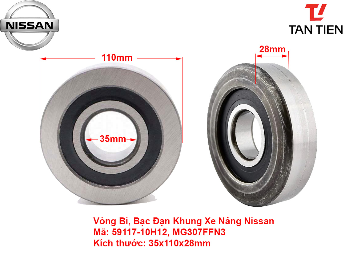 Vòng Bi Nissan 59117-10H12